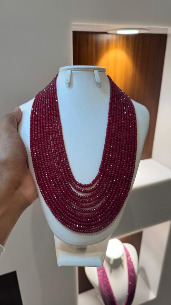 Royal Ruby Radiance – Real Ruby Necklace - Image 3